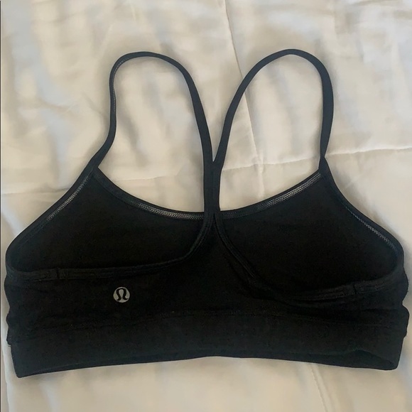 Lululemon flow y bra - black luxtreme - Picture 2 of 4